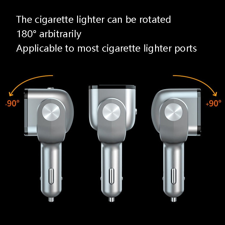 Ozio Car Charger Cigarette Lighter With USB Plug Car Charger, Y34Q 5.3A Silver, Y34Q 5.3A Black, Y48Q 6.5A Black, Y48Q 6.5A Silver