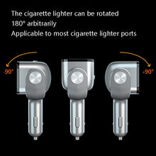 Load image into Gallery viewer, Ozio Car Charger Cigarette Lighter With USB Plug Car Charger, Y34Q 5.3A Silver, Y34Q 5.3A Black, Y48Q 6.5A Black, Y48Q 6.5A Silver