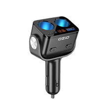 Load image into Gallery viewer, Ozio Car Charger Cigarette Lighter With USB Plug Car Charger, Y34Q 5.3A Silver, Y34Q 5.3A Black, Y48Q 6.5A Black, Y48Q 6.5A Silver