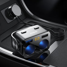 Load image into Gallery viewer, Ozio Car Charger Cigarette Lighter Conversion Plug, Y34QA Black QC3.0 Fast Charge, Y48QA Black All Agreement Flash Charge