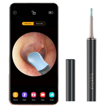 Load image into Gallery viewer, Bebird T15 Smart Visible Luminous Ear Pick Set, Star Black, Dawn White, Sky Lake Green
