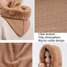 Load image into Gallery viewer, One-piece Cold-proof and Keep Warm Hedging Cap Scarf Face Mask, Black, Pink, Grey, Khaki, Turmeric, Beige, Skin Red, Navy Blue