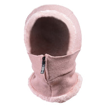 Load image into Gallery viewer, Knit Ear Protection Plus Velvet Thickening One-piece Hat Scarf Face Mask, Black, Pink, Red Wine, Grey, Navy Blue, Caramel, Beige