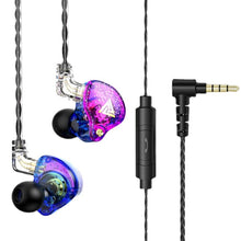 Load image into Gallery viewer, QKZ AK6 PRO HiFi Subwoofer In-Ear Wired Headphones with Mic, Colorful, Black, White, Green