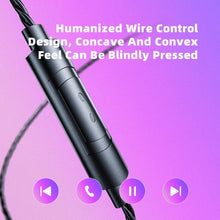 Load image into Gallery viewer, QKZ AK6 PRO HiFi Subwoofer In-Ear Wired Headphones with Mic, Colorful, Black, White, Green