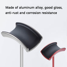 Load image into Gallery viewer, Metal Display Desktop Stand for Headset, Red, Black, Silver