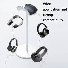 Load image into Gallery viewer, Metal Display Desktop Stand for Headset, Red, Black, Silver