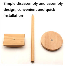 Load image into Gallery viewer, AM-EJZJ001 Desktop Solid Wood Headset Display Stand, Style:, B, C, D, E, F