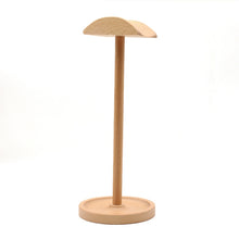 Load image into Gallery viewer, AM-EJZJ001 Desktop Solid Wood Headset Display Stand, Style:, B, C, D, E, F
