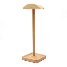 Load image into Gallery viewer, AM-EJZJ001 Desktop Solid Wood Headset Display Stand, Style:, B, C, D, E, F