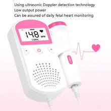 Load image into Gallery viewer, Pregnant Women Home Fetal Heart Rate Monitor, U3-02(Pink)