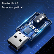 Load image into Gallery viewer, T7 4 In 1 Bluetooth 5.0 USB Transmit Receiving Audio Adapter, T7 4 In 1
