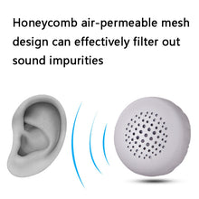Load image into Gallery viewer, 2 PCS Headset Honeycomb Earmuffs for Jabra Evolve 20se / 30II / 40 / 65+ / 75+, Black, Gray
