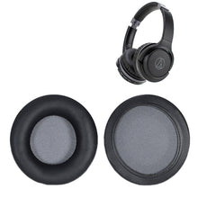 Load image into Gallery viewer, 1 Pair Headset Sponge Earmuffs for Audio-Technica ATH-S200BT, Black+Gray, White+Gray, Black+Red, Black+Blue