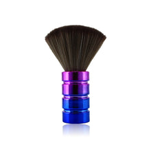 Load image into Gallery viewer, Electroplating Broken Hair Brush Haircut Neck Cleaning Brush, Four-section Gold, Four-section Silver, Four-section Gradient Purple, Round Handle Silver, Round Handle Gold, Round Handle Gradient Yellow, Round Handle Gradient Yellow Purple               ...