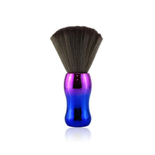 Load image into Gallery viewer, Electroplating Broken Hair Brush Haircut Neck Cleaning Brush, Four-section Gold, Four-section Silver, Four-section Gradient Purple, Round Handle Silver, Round Handle Gold, Round Handle Gradient Yellow, Round Handle Gradient Yellow Purple               ...