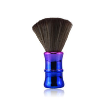 Load image into Gallery viewer, Electroplating Broken Hair Brush Haircut Neck Cleaning Brush, Four-section Gold, Four-section Silver, Four-section Gradient Purple, Round Handle Silver, Round Handle Gold, Round Handle Gradient Yellow, Round Handle Gradient Yellow Purple               ...