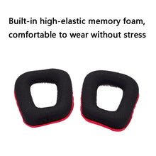 Load image into Gallery viewer, 2 PCS Headset Sponge Earmuffs for Logitech G35 / G930 / G430 / F450, Black, Blue, Black+Red