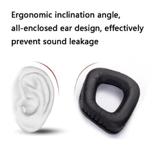 Load image into Gallery viewer, 2 PCS Headset Sponge Earmuffs for Logitech G35 / G930 / G430 / F450, Black, Blue, Black+Red