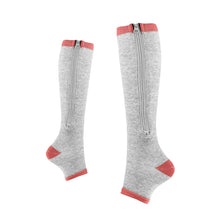 Load image into Gallery viewer, Sports Pressure Socks Compressed Brake Zipper Socks
