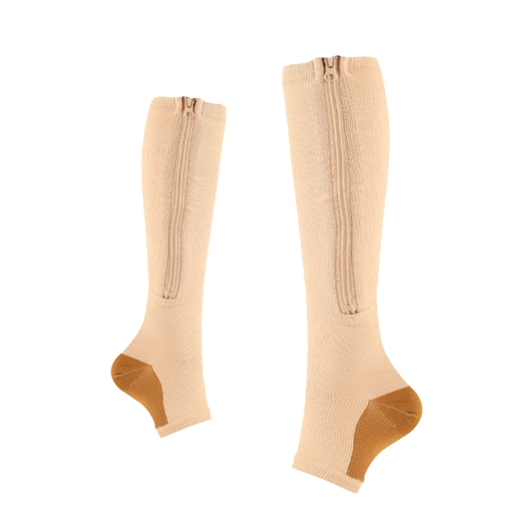 Sports Pressure Socks Compressed Brake Zipper Socks