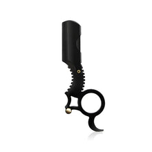 Load image into Gallery viewer, Manual Men Stainless Steel Ring Razor Without Blade, Gold, Black