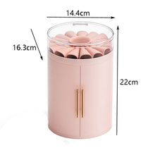 Load image into Gallery viewer, HZ03 Five-Layer Multifunctional Jewelry Storage Box, White, Pink, Blue