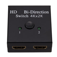 Load image into Gallery viewer, ZHQ010 HDMI Two-Way Smart 2 to 1 Out Switch, ZHQ010