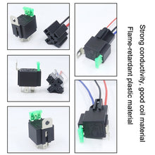 Load image into Gallery viewer, 5 Sets JD2912 4 Pin Car Relay With Fuse, 12V, 24V