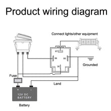 Load image into Gallery viewer, 5 Sets JD2912 4 Pin Car Relay With Fuse, 12V, 24V