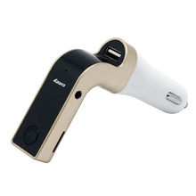 Load image into Gallery viewer, G7 Car Hands-Free Bluetooth FM Player MP3, G7 Pink, G7 Rose Gold, G7 Gold, G7 Silver, G7 Black