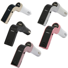 Load image into Gallery viewer, G7 Car Hands-Free Bluetooth FM Player MP3, G7 Pink, G7 Rose Gold, G7 Gold, G7 Silver, G7 Black