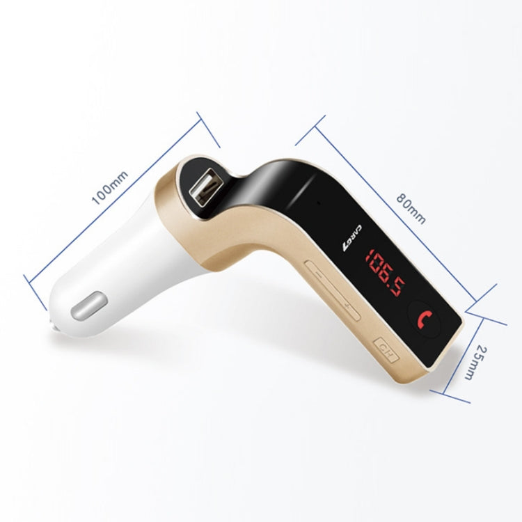 G7 Car Hands-Free Bluetooth FM Player MP3, G7 Pink, G7 Rose Gold, G7 Gold, G7 Silver, G7 Black