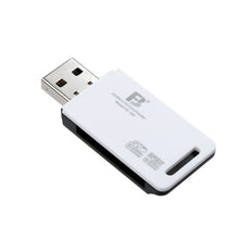Load image into Gallery viewer, 5 PCS FB FB-360 2 in 1 USB Computer Card Reader, White, Black