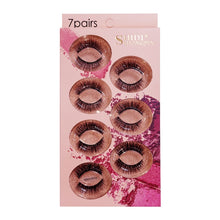 Load image into Gallery viewer, ShidiShangpin 3D Mink False Eyelashes Natural Three-Dimensional 7 Pairs Of Eyelashes Set, Monday, Tuesday, Wednesday, Thursday, Friday, Saturday, Sunday, Mixed Pack