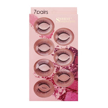Load image into Gallery viewer, ShidiShangpin 3D Mink False Eyelashes Natural Three-Dimensional 7 Pairs Of Eyelashes Set, Monday, Tuesday, Wednesday, Thursday, Friday, Saturday, Sunday, Mixed Pack
