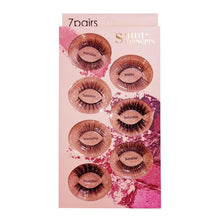 Load image into Gallery viewer, ShidiShangpin 3D Mink False Eyelashes Natural Three-Dimensional 7 Pairs Of Eyelashes Set, Monday, Tuesday, Wednesday, Thursday, Friday, Saturday, Sunday, Mixed Pack