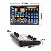 Load image into Gallery viewer, Live Microphone Equipment Sound Card, GAX-X8