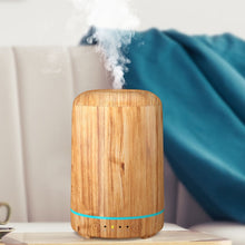 Load image into Gallery viewer, STB-105 Wood Grain Aromatherapy USB Air Purifier, Light Wooden Grain, Dark Wooden Grain