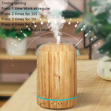 Load image into Gallery viewer, STB-105 Wood Grain Aromatherapy USB Air Purifier, Light Wooden Grain, Dark Wooden Grain