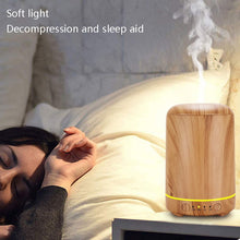 Load image into Gallery viewer, STB-105 Wood Grain Aromatherapy USB Air Purifier, Light Wooden Grain, Dark Wooden Grain