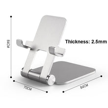 Load image into Gallery viewer, MT510 Universal Metal Folding Stand For Mobile Phone And Tablet, Moonlight Silver, Mysterious Black, Rose Gold