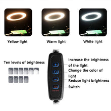 Load image into Gallery viewer, Six-Jaw LED Lamp Magnifying Glass Soldering Station with Fan, N-SS6LMF-BK9, N-SS6LF-BK9