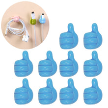 Load image into Gallery viewer, 10 PCS Handy Holder Cable Organizer Household Convenience Clip