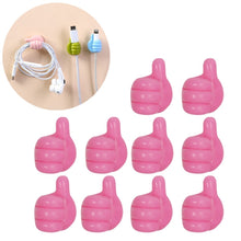 Load image into Gallery viewer, 10 PCS Handy Holder Cable Organizer Household Convenience Clip