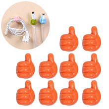 Load image into Gallery viewer, 10 PCS Handy Holder Cable Organizer Household Convenience Clip