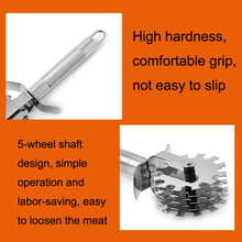 Load image into Gallery viewer, GB139 Stainless Steel Five-Wheel Meat Tenderizer, GB139