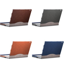 Load image into Gallery viewer, PU Leather Laptop Protective Sleeve, For Microsoft Surface Book 1 13.5 inches, For Microsoft Surface Book 2 13.5 inches, For Microsoft Surface Book 2 15 inches, For Microsoft Surface Book 3 13.5 inches, For Microsoft Surface Book 3 15 inches