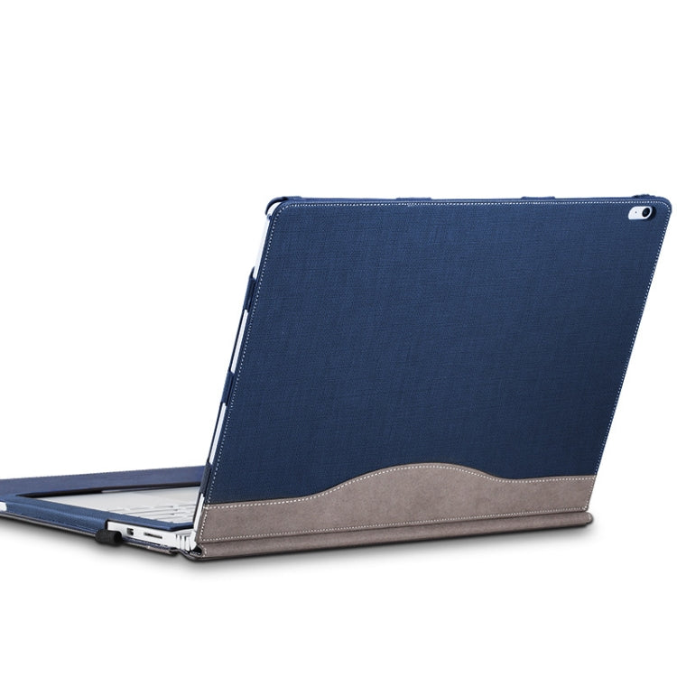 PU Leather Laptop Protective Sleeve, For Microsoft Surface Book 1 13.5 inches, For Microsoft Surface Book 2 13.5 inches, For Microsoft Surface Book 2 15 inches, For Microsoft Surface Book 3 13.5 inches, For Microsoft Surface Book 3 15 inches