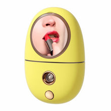Load image into Gallery viewer, Q801A  Makeup Mirror Spray Moisturizing Device, White, Yellow, Pink, Green